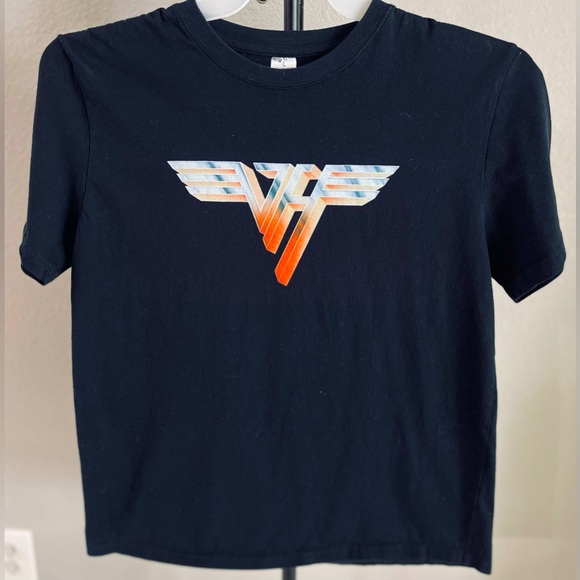 Retro “ Like “ Pre-Owned Van Halen Men’s Band T-shirt Black Size: Large - Picture 1 of 3
